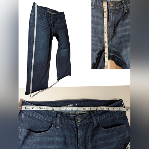 Old Navy High Rise Wide Leg Wow Jeans - Picture 4 of 7